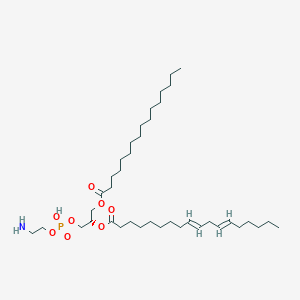 molecular formula C39H74NO8P B1513445 2-Linoleoyl-1-palmitoyl-sn-glycero-3-phosphoethanolamine 