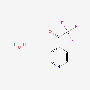 2,2,2-Trifluoro-1-(pyridin-4-yl)ethanone hydrate