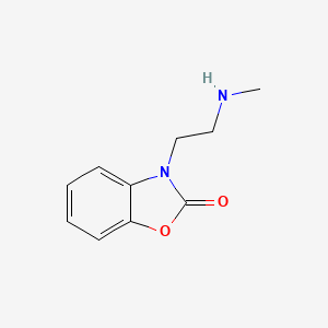 3-[2-(Methylamino)ethyl]-2,3-dihydro-1,3-benzoxazol-2-one