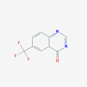 6-(trifluoromethyl)-4aH-quinazolin-4-one