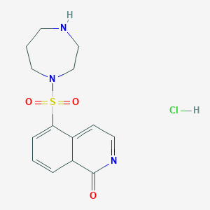 5-(1,4-diazepan-1-ylsulfonyl)-8aH-isoquinolin-1-one;hydrochloride