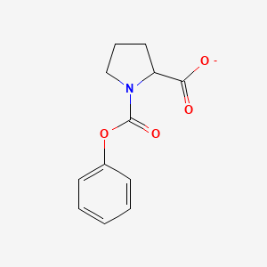 1,2-Pyrrolidinedicarboxylic acid, 1-phenyl ester