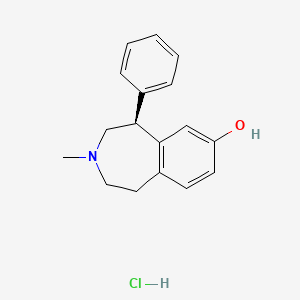 molecular formula C17H20ClNO B1513461 S(-)-SCH-23388, Des-chloro hydrochloride CAS No. 109010-52-8