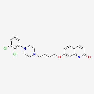 7-[4-[4-(2,3-dichlorophenyl)piperazin-1-yl]butoxy]-4aH-quinolin-2-one