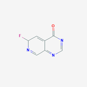 molecular formula C7H4FN3O B15134689 6-fluoro-6H-pyrido[3,4-d]pyrimidin-4-one 