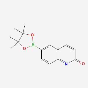 6-(4,4,5,5-tetramethyl-1,3,2-dioxaborolan-2-yl)-4aH-quinolin-2-one