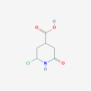 2-Chloro-6-oxopiperidine-4-carboxylic acid