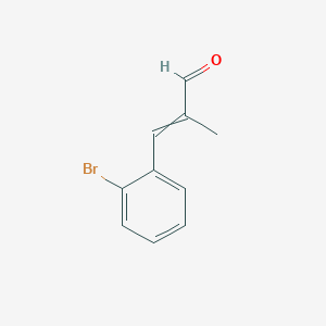 molecular formula C10H9BrO B1513478 (S)-N-(N-tert-Butoxycarbonylprolyl)dihydroisoindole 