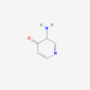 molecular formula C5H6N2O B15134873 3-Amino-4-pyridone 