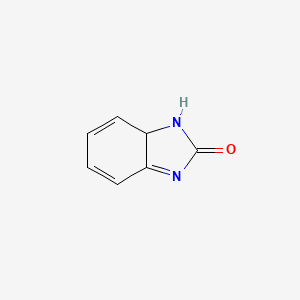 molecular formula C7H6N2O B15134899 1,7a-Dihydrobenzimidazol-2-one 