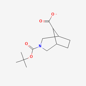 3-Azabicyclo[3.2.1]octane-3,8-dicarboxylic acid, 3-(1,1-dimethylethyl) ester