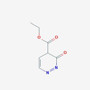 molecular formula C7H8N2O3 B15135075 ethyl 3-oxo-4H-pyridazine-4-carboxylate 