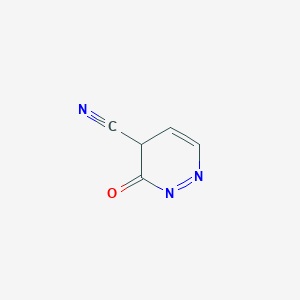 3-Pyridazone-4-carbonitrile