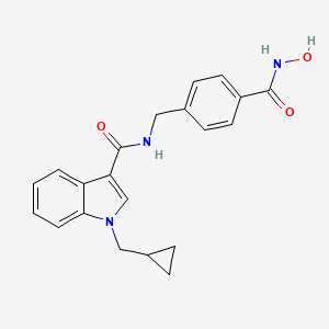 molecular formula C21H21N3O3 B15135079 Hdac6-IN-38 