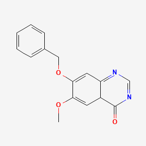 6-methoxy-7-phenylmethoxy-4aH-quinazolin-4-one