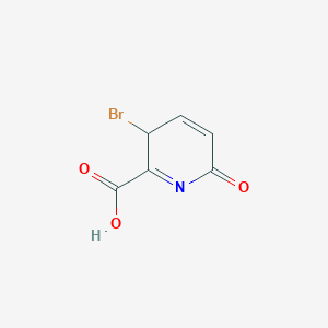 3-bromo-6-oxo-3H-pyridine-2-carboxylic acid