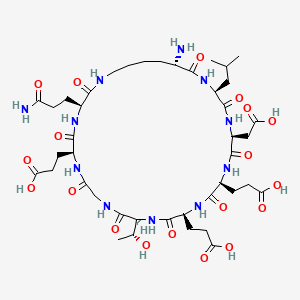 molecular formula C42H67N11O19 B15135195 Keap1-Nrf2-IN-20 