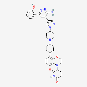 molecular formula C37H42N8O4 B15135206 PROTAC SMARCA2 degrader-3 