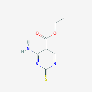 molecular formula C7H9N3O2S B15135213 Ethyl 4-amino-2-thioxo-2,5-dihydropyrimidine-5-carboxylate 