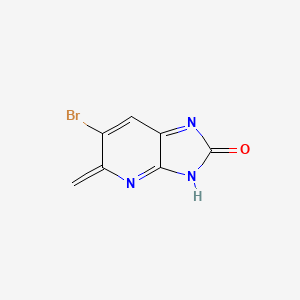 6-bromo-5-methylidene-3H-imidazo[4,5-b]pyridin-2-one