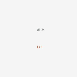 molecular formula AlLi+4 B15135277 Aluminium(3+) lithium(1+) 