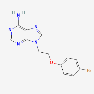 molecular formula C13H12BrN5O B15135412 Nsd-IN-3 