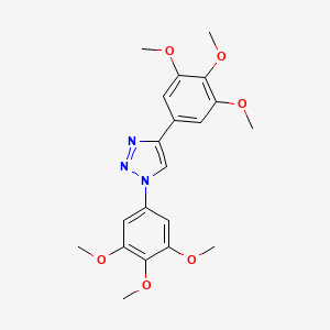 molecular formula C20H23N3O6 B15135440 Tnf/ifn-|A-IN-1 