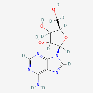 molecular formula C10H13N5O4 B15135444 Adenosine-d13 