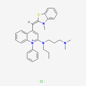 molecular formula C32H37ClN4S B15135445 SYBR green I (chloride) 