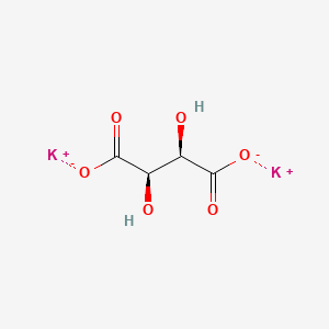 molecular formula C4H4K2O6 B15135473 dipotassium;(2R,3R)-2,3-dihydroxybutanedioate 