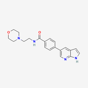 molecular formula C20H22N4O2 B15135494 PD-1/PD-L1-IN-40 