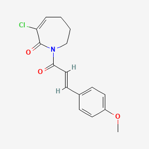 molecular formula C16H16ClNO3 B15135518 Anti-aging agent 1 