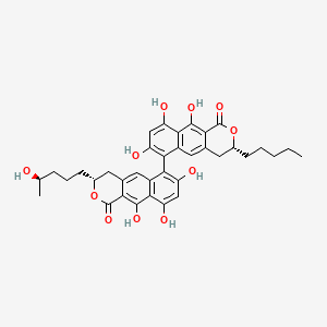 molecular formula C36H38O11 B15135595 Talaroderxine D 