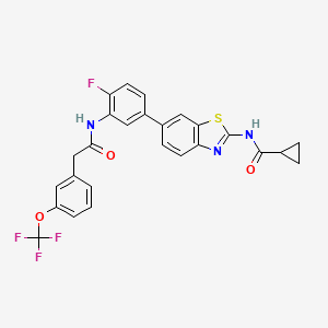 molecular formula C26H19F4N3O3S B15135604 Ripk1-IN-17 