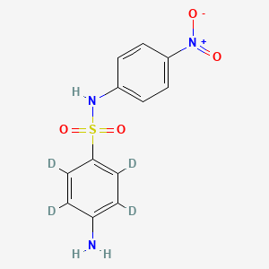 N1-(4-Nitrophenyl)sulfanilamide-d4