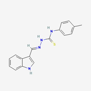 molecular formula C17H16N4S B15135745 Nur77 modulator 3 