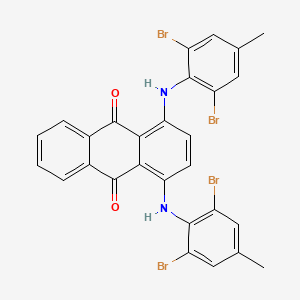 9,10-Anthracenedione, 1,4-bis[(2,6-dibromo-4-methylphenyl)amino]-