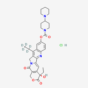 molecular formula C33H39ClN4O6 B15135749 Irinotecan-d5 (hydrochloride) 