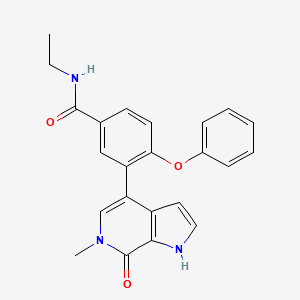 molecular formula C23H21N3O3 B15135783 Brd4-IN-8 