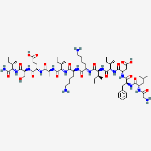 molecular formula C68H116N16O18 B15135798 Aurein 1.1 