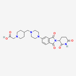 molecular formula C25H31N5O6 B15135820 E3 Ligase Ligand-linker Conjugate 45 