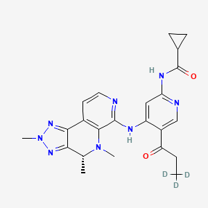 molecular formula C23H26N8O2 B15135824 Tyk2-IN-18-d3 