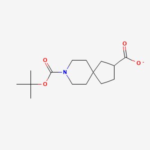 8-Azaspiro[4.5]decane-2,8-dicarboxylic acid, 8-(1,1-dimethylethyl) ester