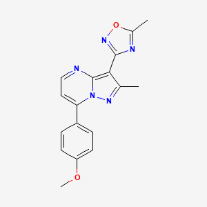 molecular formula C17H15N5O2 B15135921 Multi-kinase-IN-6 