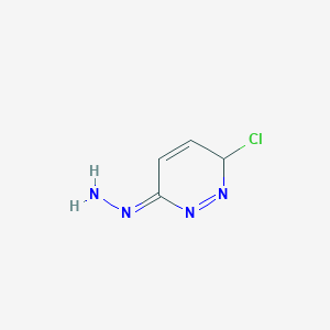 (E)-(3-chloro-3H-pyridazin-6-ylidene)hydrazine