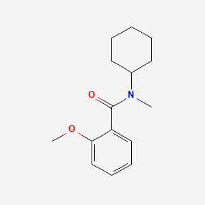 molecular formula C15H21NO2 B1513597 N-Cyclohexyl-2-methoxy-N-methylbenzamide 