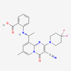 molecular formula C24H23F2N5O3 B15136007 PI3K|A-IN-22 