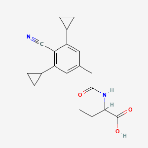 molecular formula C20H24N2O3 B15136022 ABA receptor agonist 1 