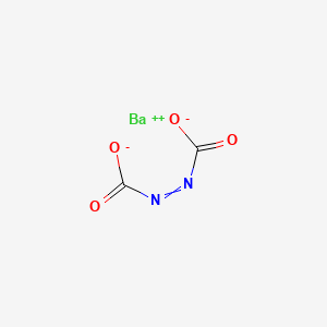 molecular formula C2BaN2O4 B1513603 Azodiformic acid barium salt 