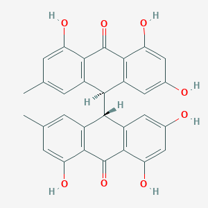 (10S)-1,3,8-trihydroxy-6-methyl-10-[(9S)-2,4,5-trihydroxy-7-methyl-10-oxo-9H-anthracen-9-yl]-10H-anthracen-9-one